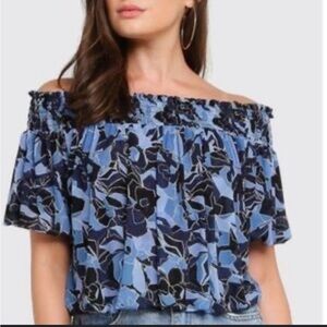 Free People Technicolor bubble top